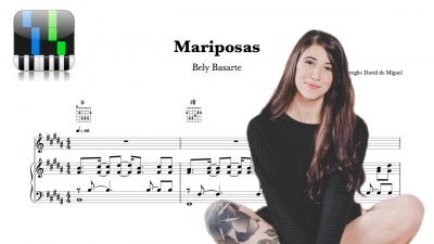 Mariposas Bely Basarte Partitura Piano