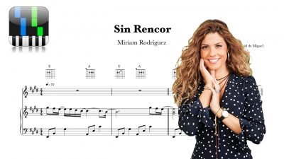 Sin Rencor Miriam Rodriguez Partitura